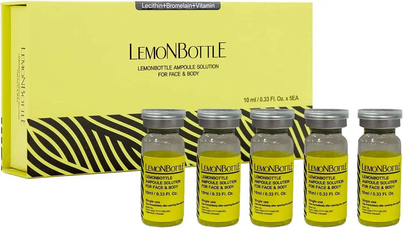 Lemon Bottle 5 x 10ml Fettwegspritze